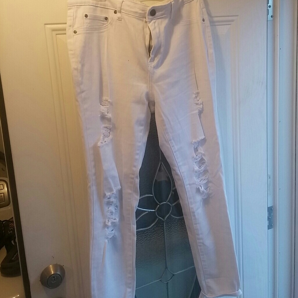 White Jegging